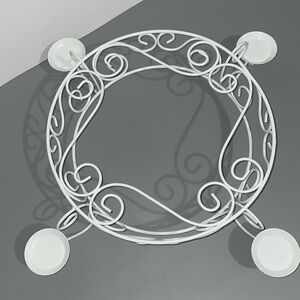 Candle Holder Metal Tabletop Centrepiece Home Cabin Wedding Decor